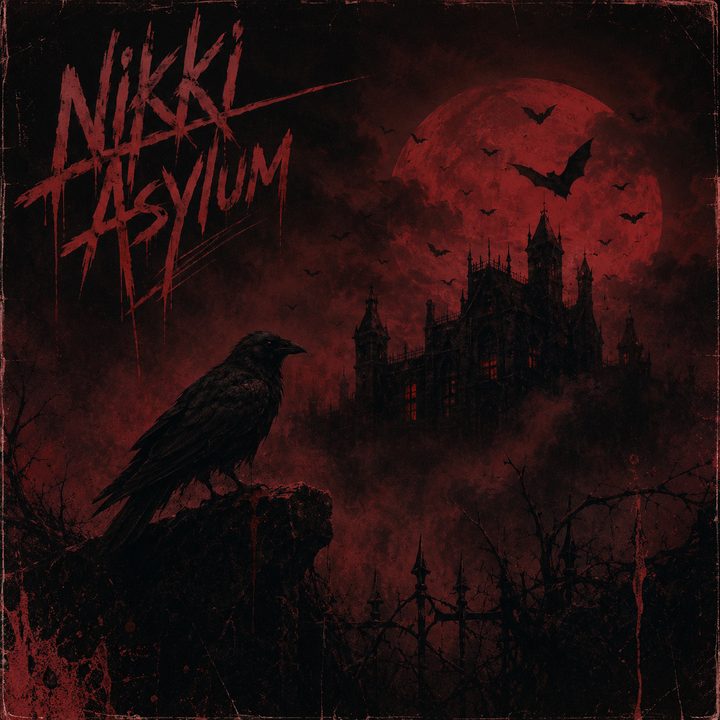 NIKKI ASYLUM — Nikki, Grace & Leon's emo punk rock album 🦇🥀